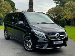 Black Used 2020 Mercedes V300 AMG line MPV | £47,900