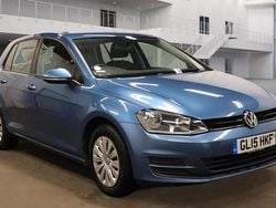 Blue Used 2015 VW Golf VII S Hatchback | £6,894 (Good price)