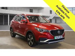 Red Used 2021 MG ZS Exclusive Sedan | £9,795 (Fair price)