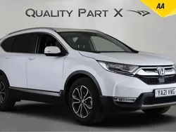 White Used 2021 Honda CR-V Hybrid SUV | £20,679 (Good price)