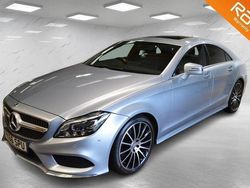 Silver Used 2016 Mercedes CLS220 AMG line Coupe | £15,450 (A bit pricey)