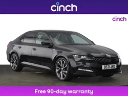 Black Used 2021 Skoda Superb SportlinePlus Hatchback | £19,249 (Good price)
