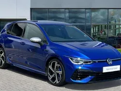Lapiz blue metallic Used 2021 VW Golf VIII R Hatchback | £31,189 (Expensive)