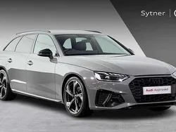 Grey Used 2022 Audi A4 Black Edition Estate | £26,250 (Expensive)