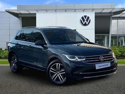 Grey Used 2022 VW Tiguan Elegance SUV | £23,692 (Fair price)