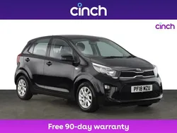 Black Used 2018 Kia Picanto 2 Hatchback | £7,899 (Fair price)