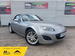 Silver Used 2011 Mazda MX5 Cabriolet | £6,250 (Fair price)