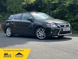 Black Used 2016 Lexus CT200h Hatchback | £12,690 (Fair price)