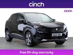 Black Used 2022 Peugeot 3008 Allure SUV | £17,449 (Fair price)