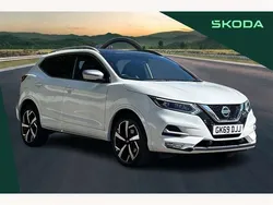 White Used 2019 Nissan Qashqai Tekna+ SUV | £15,900 (Fair price)