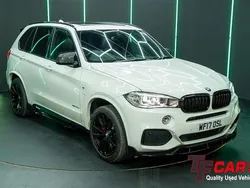 White Used 2017 BMW X5 M Sport SUV | £28,995 (Fair price)
