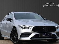 Silver Used 2020 Mercedes CLA250e AMG Line Premium Sedan | £20,989 (A bit pricey)