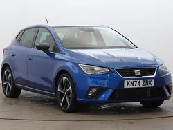 Sapphire blue Used 2024 Seat Ibiza FR Sport Hatchback | £19,790 (Fair price)