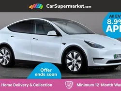 White Used 2022 Tesla Model Y Long Range SUV | £24,897 (Fair price)