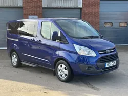 Blue Used 2017 Ford Tourneo Custom Titanium MPV | £14,495 (Good price)