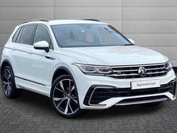 Nightshade blue Used 2022 VW Tiguan R-line SUV | £25,895 (Fair price)