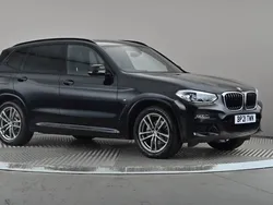 Black Used 2021 BMW X3 M Sport SUV | £27,998 (Good price)