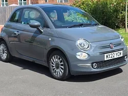 Electroclash grey Used 2022 Fiat 500 Dolcevita Hatchback | £10,495 (Fair price)
