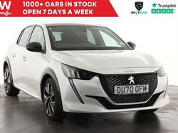 White Used 2020 Peugeot 208 GT-line Hatchback | £13,299 (Fair price)