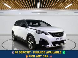 White Used 2019 Peugeot 5008 GT-line SUV | £12,699 (Fair price)