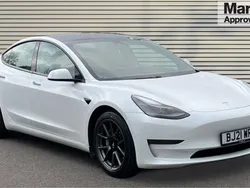 White Used 2021 Tesla Model 3 Long Range Sedan | £15,397 (Good price)
