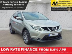 Silver Used 2015 Nissan Qashqai N-TEC SUV | £5,000 (A bit pricey)