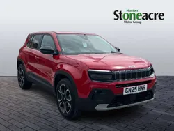 Red New 2025 Jeep Avenger Summit SUV | £24,995 (Fair price)