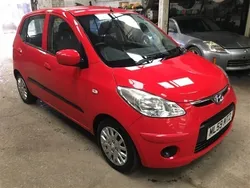 Red Used 2009 Hyundai i10 Hatchback | £2,298 (Fair price)