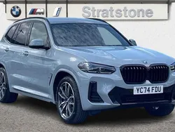 Grey Used 2024 BMW X3 M Sport SUV | £42,999 (Fair price)