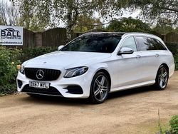 White Used 2017 Mercedes E220 AMG Line Premium Estate | £14,950 (Fair price)