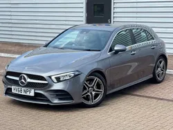 Grey Used 2018 Mercedes A200 AMG Line Premium Hatchback | £16,699 (Fair price)