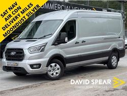 Silver New 2025 Ford Transit Limited Van | £32,990 (Expensive)