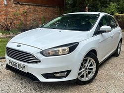 White Used 2016 Ford Focus Zetec Hatchback | £4,675 (Good price)