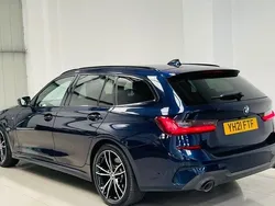 Blue Used 2021 BMW 330e M Sport Estate | £20,000 (Fair price)