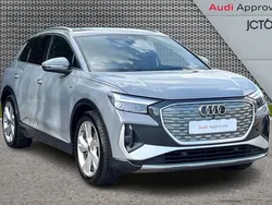 Grey Used 2024 Audi Q4 e-tron S-Line SUV | £33,544 (Super price)