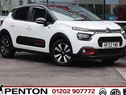 White Used 2022 Citroën C3 PureTech Hatchback | £12,490 (Fair price)