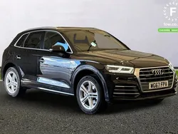 Black Used 2017 Audi Q5 S-Line SUV | £22,299 (Fair price)