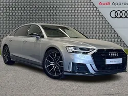 Silver Used 2020 Audi A8 Black Edition Sedan | £34,995 (A bit pricey)