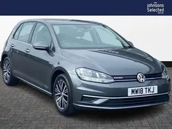 Grey Used 2018 VW Golf VII SE Hatchback | £12,655 (Good price)