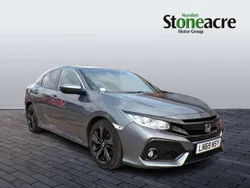 Grey Used 2019 Honda Civic SR Hatchback | £14,495 (Fair price)