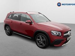 Red Used 2021 Mercedes GLB200 AMG line SUV | £22,499 (Good price)