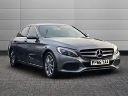 Grey Used 2016 Mercedes C350e Sedan | £10,890 (Fair price)