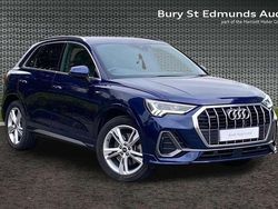 Blue Used 2022 Audi Q3 S-Line SUV | £27,255 (Fair price)