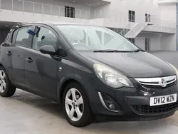 Black Used 2012 Vauxhall Corsa Hatchback | £1,295 (Good price)