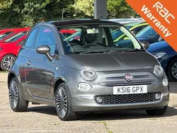 Grey Used 2016 Fiat 500 Lounge Hatchback | £4,500 (Fair price)