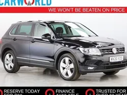 Black Used 2020 VW Tiguan Match SUV | £17,990 (Good price)