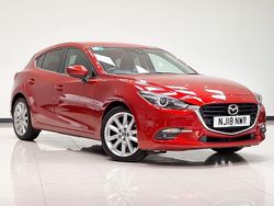 Red Used 2018 Mazda 3 Inclusive Hatchback | £13,998 (Fair price)