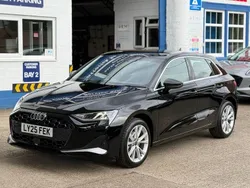 Brilliant black Used 2025 Audi A3 Sport Hatchback | £25,995 (Fair price)