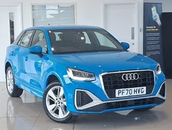 Blue Used 2021 Audi Q2 S-Line SUV | £19,998 (A bit pricey)