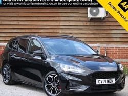 Black Used 2022 Ford Focus ST-Line X Estate | £16,495 (Fair price)